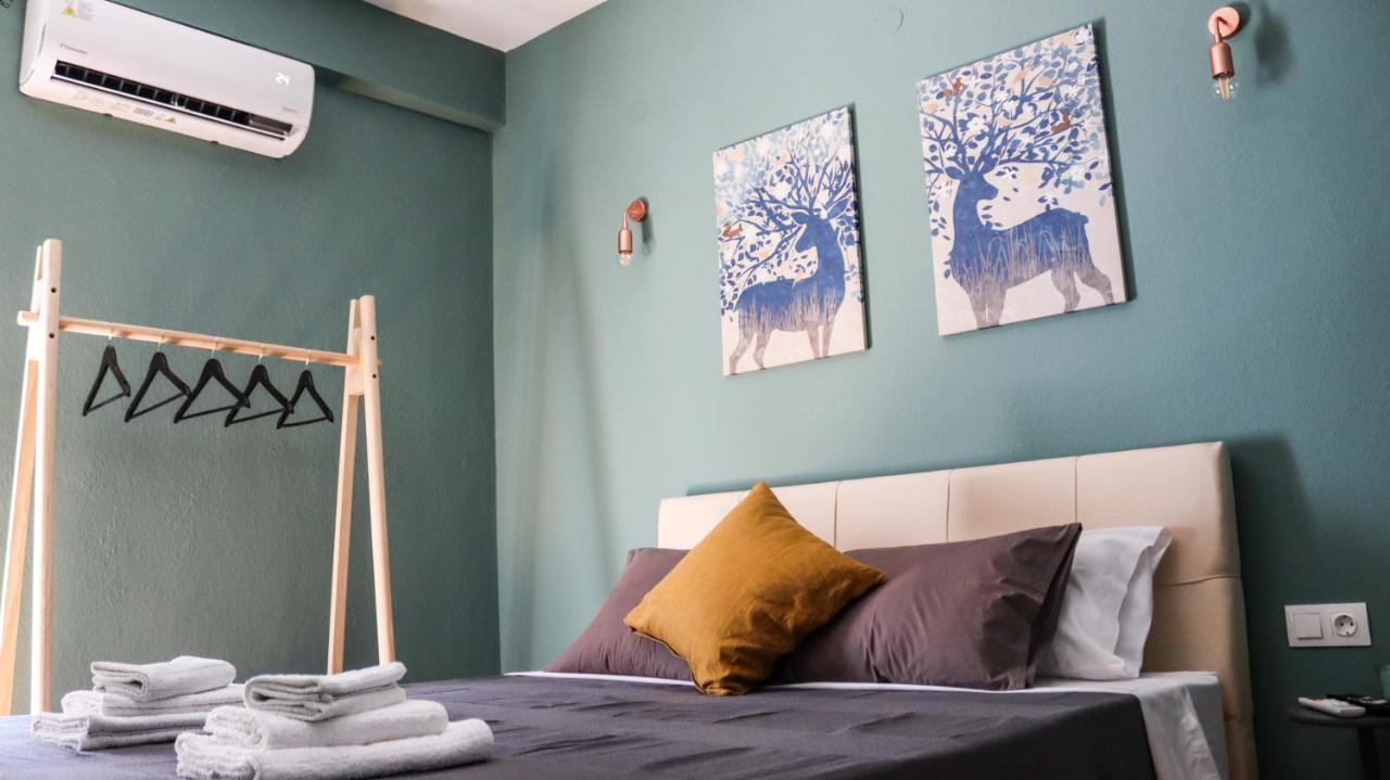 2Bd - Deer Traveler Family Apt Apartment Tesalonika Bagian luar foto