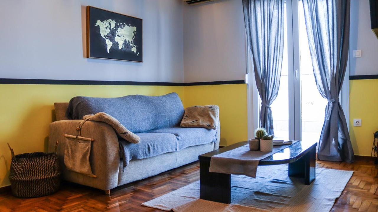 2Bd - Deer Traveler Family Apt Apartment Tesalonika Bagian luar foto