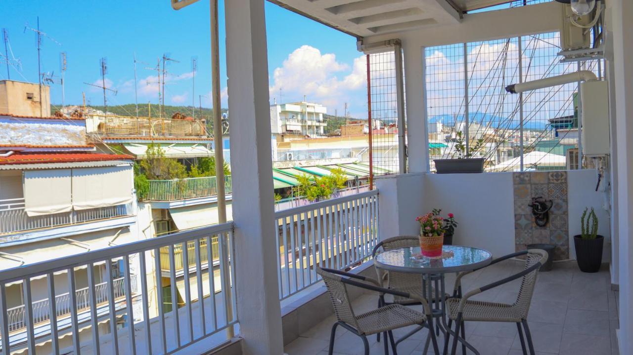 2Bd - Deer Traveler Family Apt Apartment Tesalonika Bagian luar foto